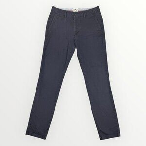 PERK Slim Fit + Stretch Pants Mens Chino Flat Front Golf Business Casual Pant 32